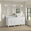 Lorelai 72" Double (Vanity Only Pricing) in Bright White
